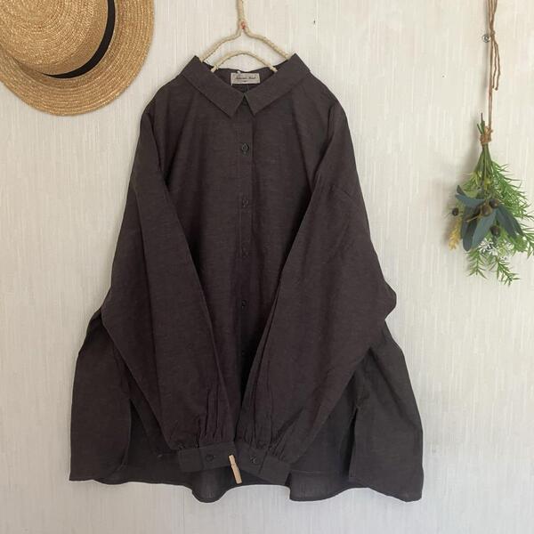 新品★サマンサモスモス★sm2★人気定番*UVカット★ゆったり*シャツチュニック*羽織にも*夏の冷房日焼け対策に