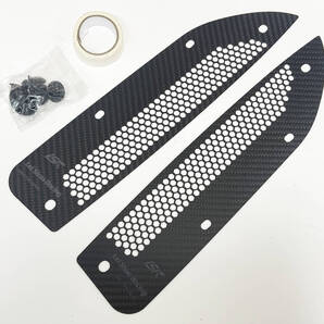 HONDA ホンダ CIVIC TYPE-R FL5 シビック タイプアール タイプR カーボン製 ダクトカバー エアロガード ダクトガード クリップ付属 新品