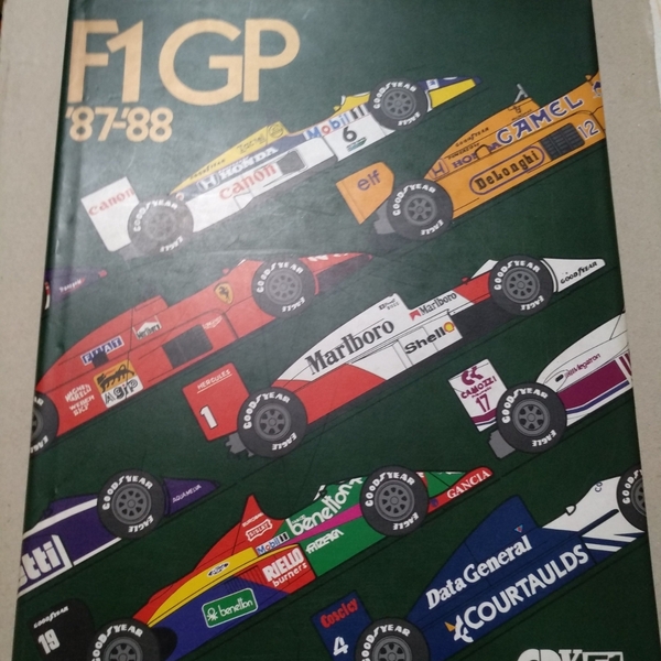 送無料 GPX総集編 87-88 F1GP F1press F1年鑑 山海堂 ハードカバー 総集編
