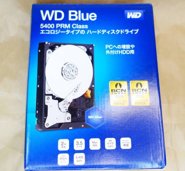 ★送料無料★ WesternDigtal WD Blue WD40EZRZ 4TB 3.5インチ内蔵HDD 正常品 動作確認済