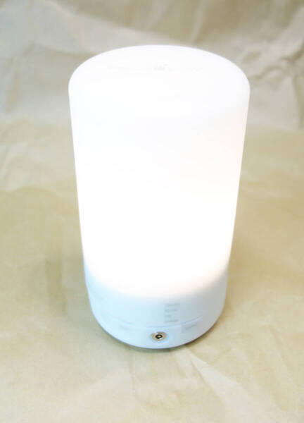 ★送料無料★ 無印良品 コードレスアロマディフューザー 超音波式 2段階LEDライト タイマー 6〜8畳対応 抗菌カートリッジ付属 + 電源