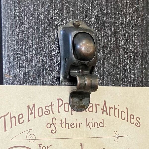 【antique】 帽子クリップ フック 教会 DENNING 店舗什器 antiques アンティーク 古着 US 店舗什器 古道具vintage