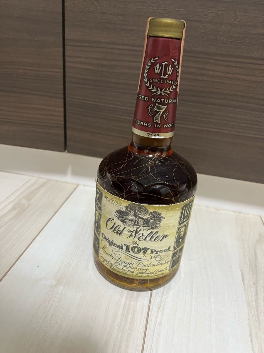 Yahoo!オークション -「ウェラー 107」(バーボン) (ウイスキー