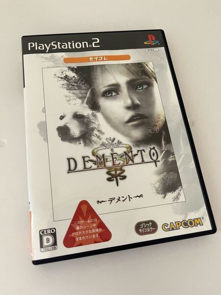 【送料無料 即決】※ケース 説明書のみ(ディスク/ソフト欠品)※ デメント DEMENTO カプコン CAPCOM PS2 ホラー ゲーム カプコレ プレステ