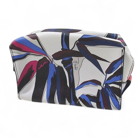 国内発送プッチEMILIO PUCCI ポーチ ブルー系 55sf10 コスメ 2025年最新】Yahoo!オークション -エミリオプッチ ポーチの中古