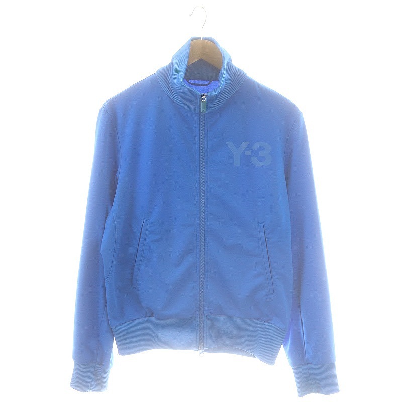 美品!Y-3トラックジャケット ジャージ ロゴプリント 青 Yahoo!オークション -「y-3 トラックジャケット」(ファッション