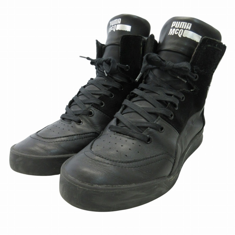 値下げPuma ALEXANDER MQUEEN ハイカットスニーカー ブラック 2025年最新】Yahoo!オークション -puma alexander mcqueenの中古