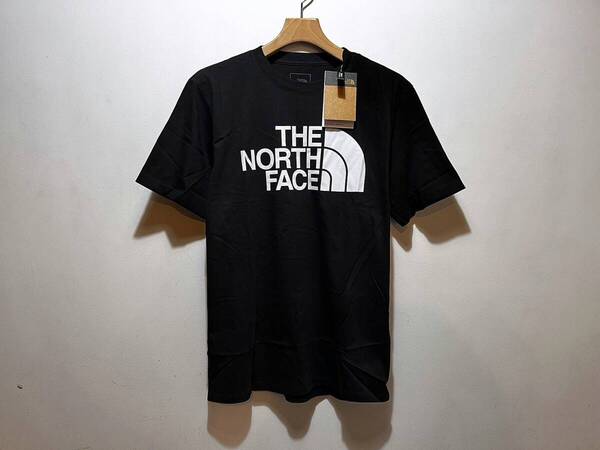 即決 送料無料 新品 正規品 USA限定 The North Face ノースフェイス US-XL ハーフドームロゴ プリント 半袖Tシャツ Black 黒色