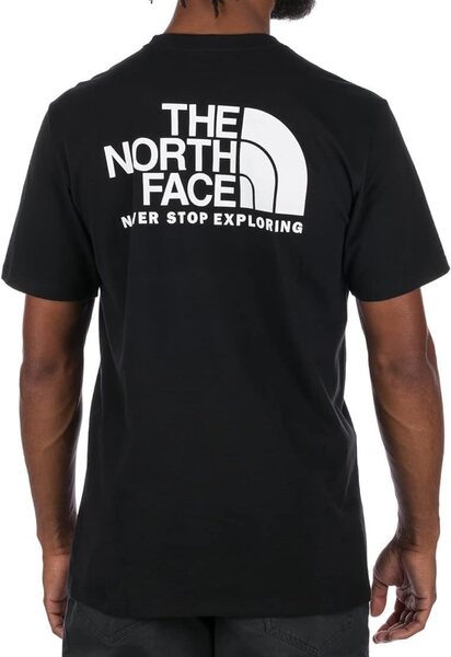 即決 送料無料 新品 正規品 USA限定 The North Face ノースフェイス US-XL バックプリント ロゴ 半袖Tシャツ BLACK 黒色 Throwback Tee