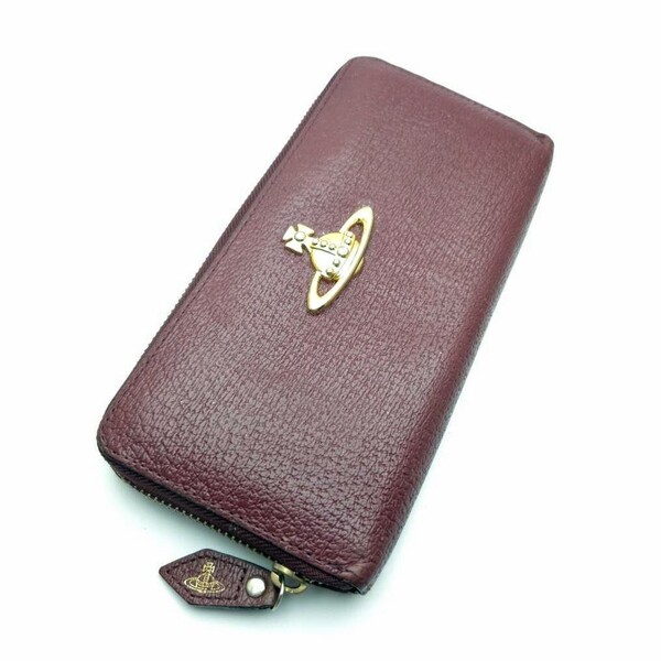 ヴィヴィアンウエストウッド 長財布 Vivienne Westwood ラウンドファスナー メモB4