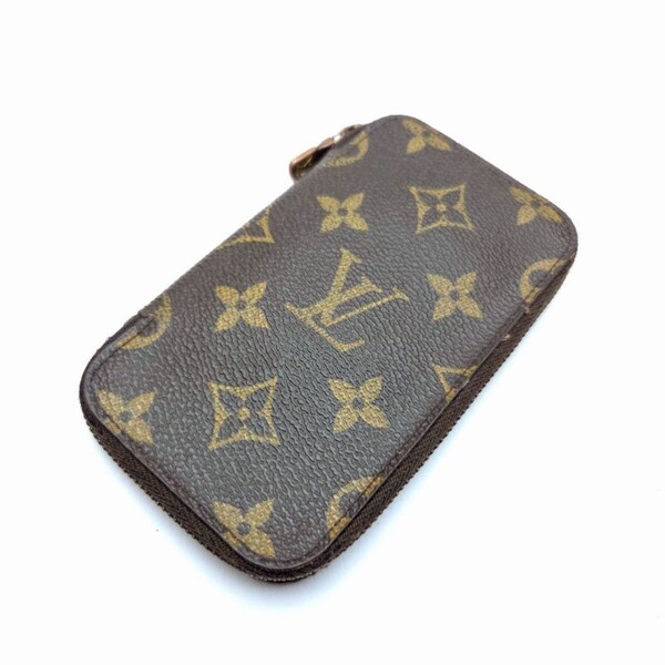 ルイヴィトン モノグラム LOUISVUITTON ラウンドファスナー キーケース 6連 メモB3