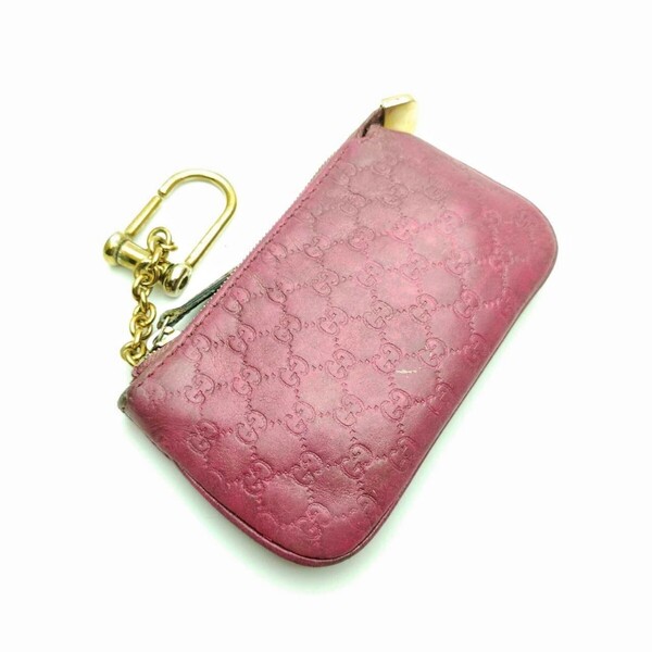 GUCCI 小銭入れ グッチ コインケース キーフック メモA12