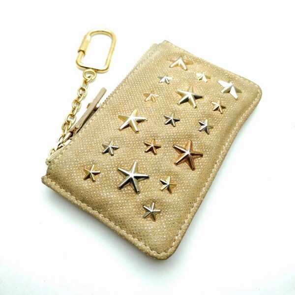 ジミーチュウ 小銭入れ キーケース コインケース JIMMY CHOO キーフック メモA▲7