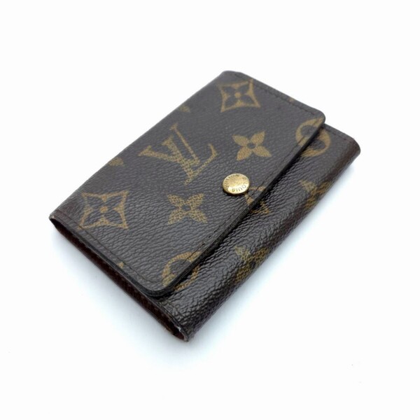 ルイヴィトン キーケース 6連 LOUISVUITTON モノグラム メモB4
