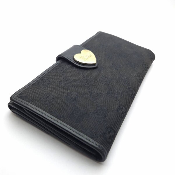 財布 グッチ 長財布 GUCCI ハート メモB4