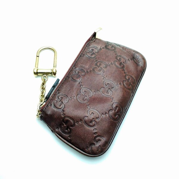 コインケース キーケース 小銭入れ グッチ GUCCI キーフック メモA10