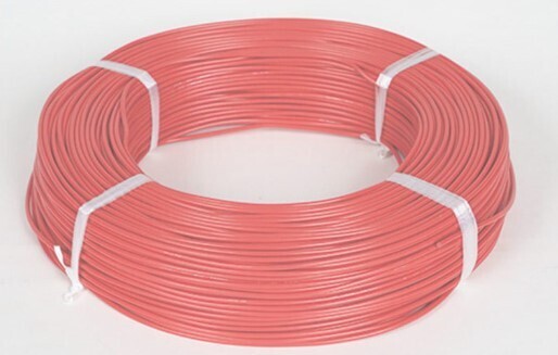 KIV5.5sq 10AWG 赤色 23.2mにカット出品