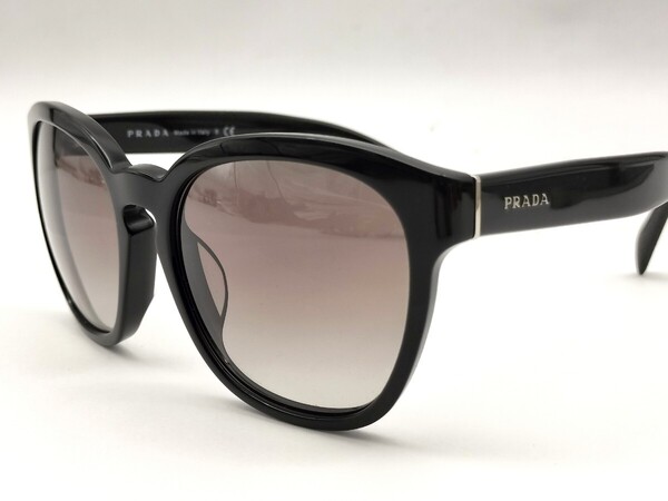 PRADA プラダ サングラス ブラック ロゴ SPR17R-F 黒 送料無料