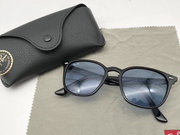 Ray-Ban レイバン サングラス ブラック ブルー RB4258-F ケース付き 送料無料