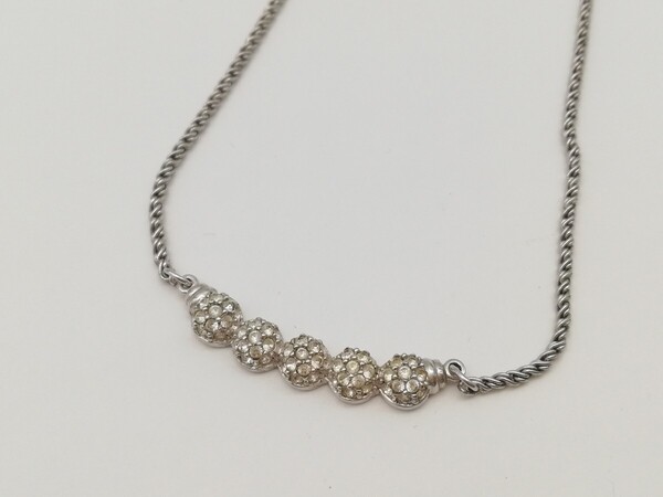 SWAROVSKI ネックレス クリスタル シルバー ペンダント スワロフスキー