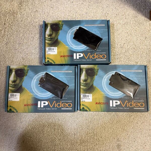 ip video 9100a plus ビデオサーバ 3台セット