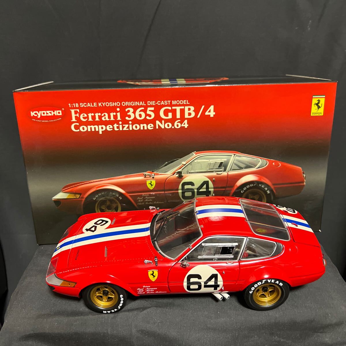 中古品 希少!1/43 AMR フェラーリ 365GTB/4 デイトナ レッド 中古品 希少!1/43 AMR フェラーリ 365GTB/4 デイトナ レッド