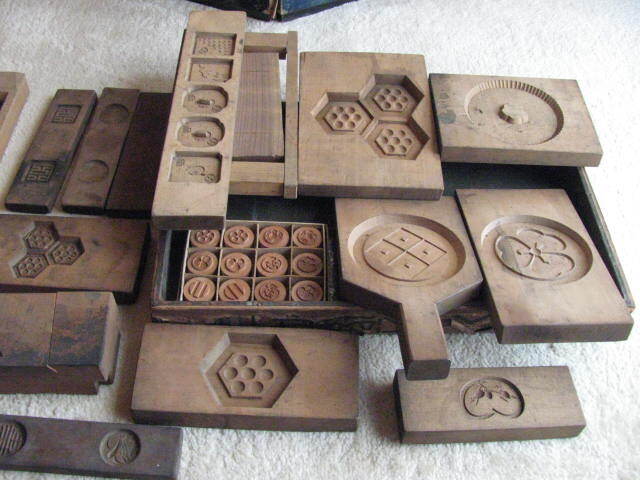 M*K様 菓子木型-54 　古い 木型 菓子型 和菓子 木製 古道具 古物 M*K様 菓子木型-54 古い 木型 菓子型 和菓子 木製 古道具 古物