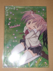 新品/非売品◆ミニ下敷き.のみ◆魔法少女まどか☆マギカ◆PSP限定版特典.契約パック.