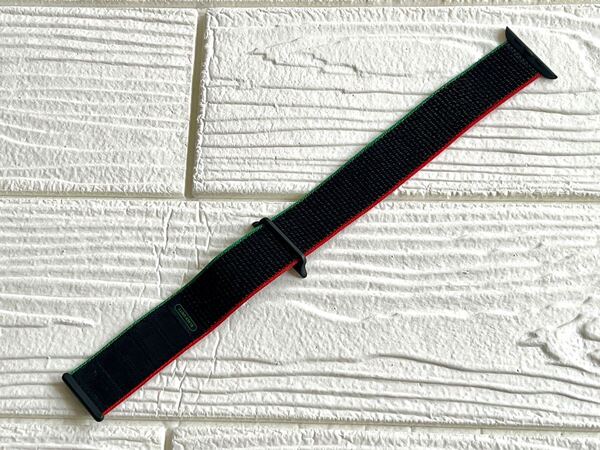 ★ 美品 即決 ★ Apple Watch 正規品 BLACK UNITY スポーツループ 46mm 45mm 44mm アップルウォッチ 純正品 Applewatch