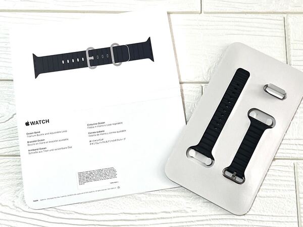 ★ 即決 送料無料 ★ Apple Watch ULTRA ミッドナイト オーシャンバンド 49mm アップルウォッチ ウルトラ バンド 純正品