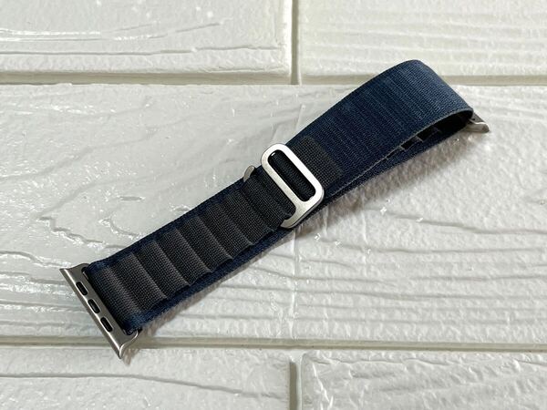★ 即決 送料無料 ★ Apple Watch ULTRA ブルー アルパインループ 49mm Sサイズ アップルウォッチ ウルトラ 純正品