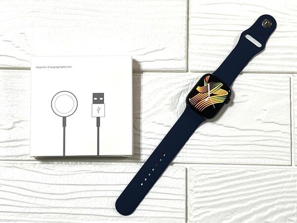 ★ 即決 バッテリー97% ★ Apple Watch Series 8 45mm ミッドナイト アルミニウム アップルウォッチ GPS シリーズ8 付属品新品未使用