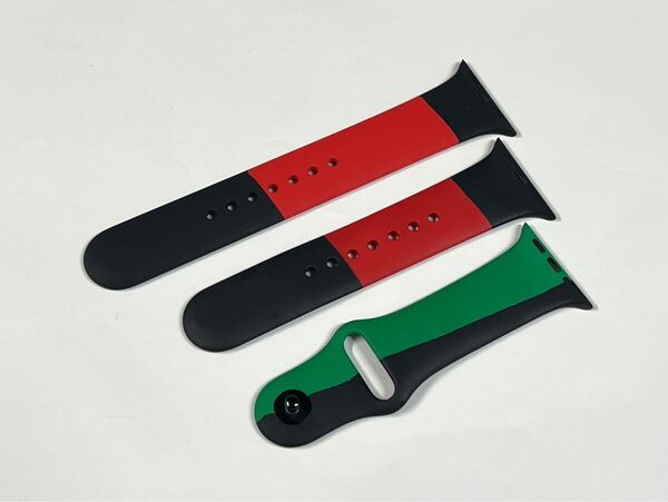 ★ 即決 送料無料 ★ Apple watch スポーツバンド BLACK UNITY 41mm 40mm 38mm S/M M/L アップルウォッチ 純正品 Applewatch