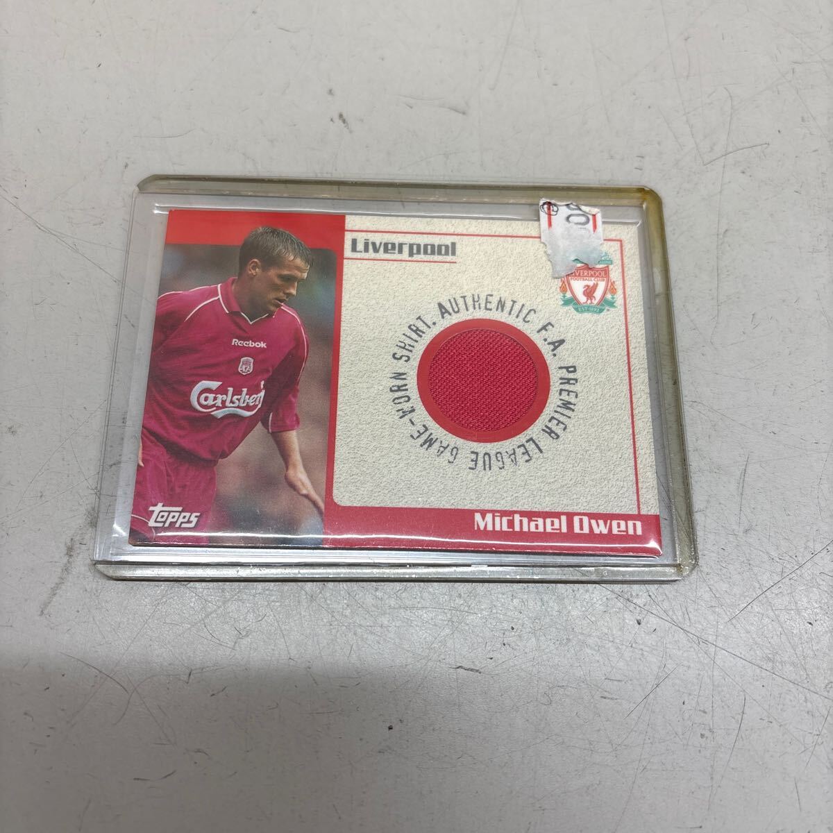 マイケルオーウェンMichael Owen サイン入りフォトフレーム 証明書付