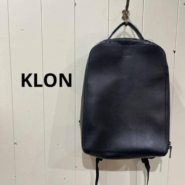 クローン KLON リュック ビジネスバッグ ブラック メンズ レザーバッグ