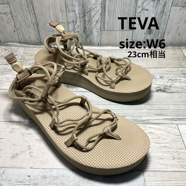 テバ Teva サンダル ミッドフォーム インフィニティー ベージュ W6 23