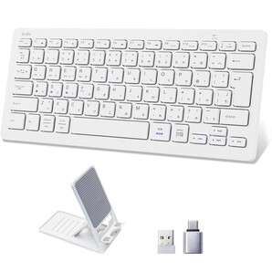 EWiN キーボード ワイヤレス bluetoothとusb無線両対応 JIS日本語配列 小型 mac android ios Windows多OS対応