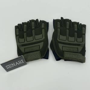 S-52/送料無料/サバゲー/ハーフフィンガープロテクターグローブ Mサイズ