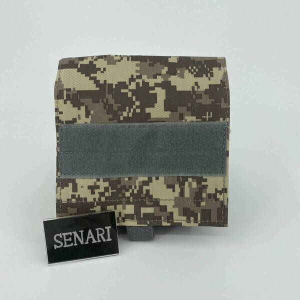 S-654/送料無料/新品/サバゲー/ 薄型 多用途 多目的 薄型 ポーチ モールシステム対応 /ACU迷彩