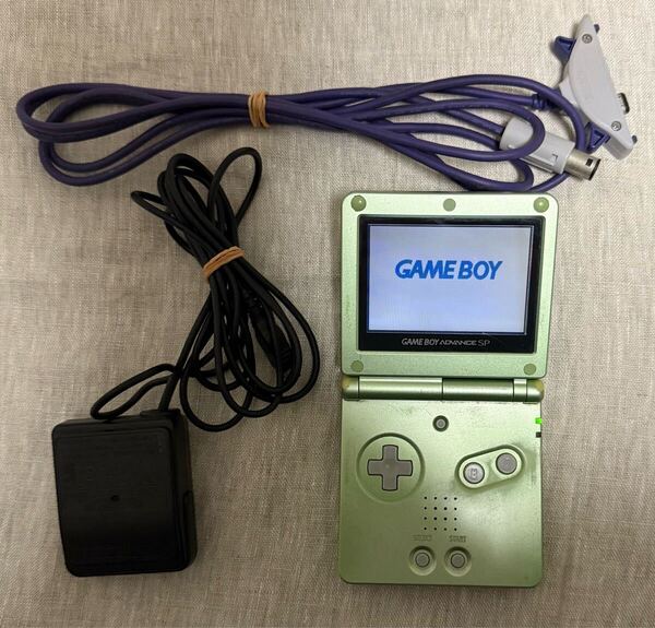 任天堂 ゲームボーイアドバンス SP トイザらス パールグリーン