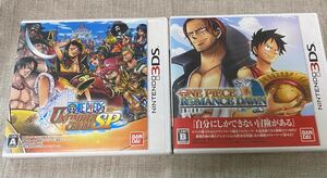 ONE PIECE 3DS ソフト 2本セット