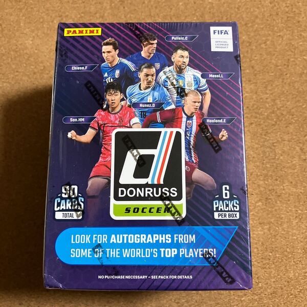 ★送料無料★ 2024-25 Panini Donruss soccer 1箱 FIFA box 未開封ボックス 2024/25 90枚