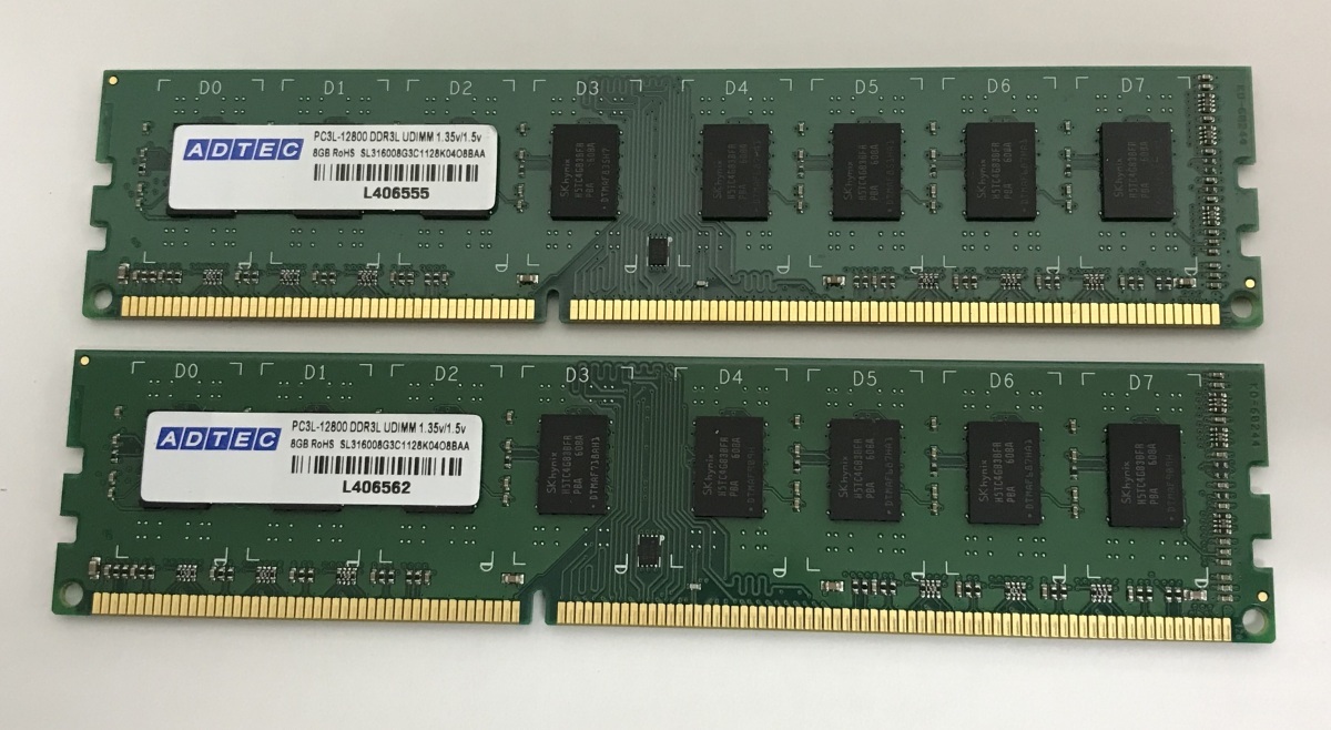 2025年最新】Yahoo!オークション -ddr3 16gb 2枚の中古品・新品