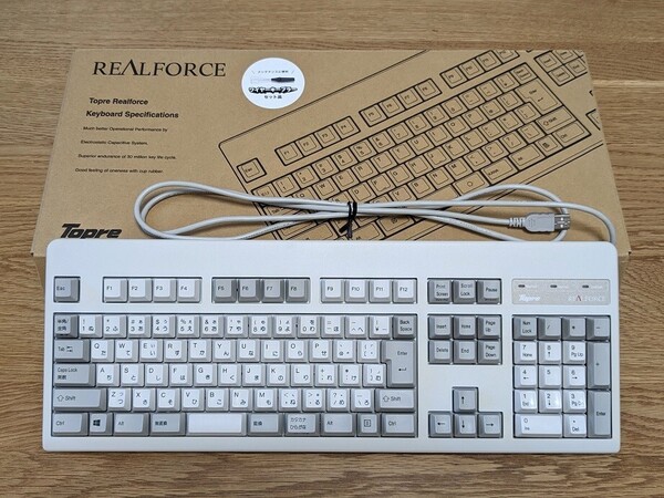 東プレ REALFORCE 108UH-S (SA010S)