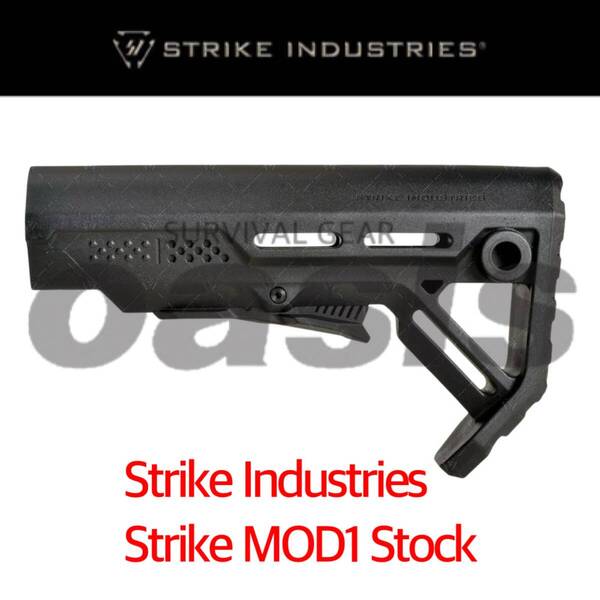 ストライク インダストリーズ Strike Industries Strike MOD1 MIL-SPEC Stock BK ストック M4 実物