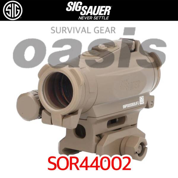 シグ SIG SAUER SOR44002 ROMEO4XT-PRO ダットサイト(1X20MM RED DOT SIGHT) FDE 実物