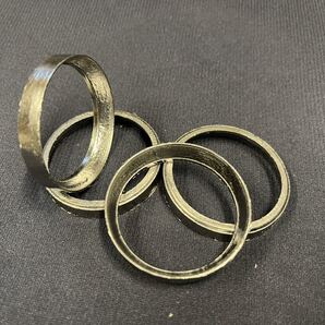 お勧め対策品 2個セット 高密度 ガスケット 脱着簡単 排気効率 エキゾースト テーパー エボ以降 TC M8 65324-83B 排気 フランジ エキパイ