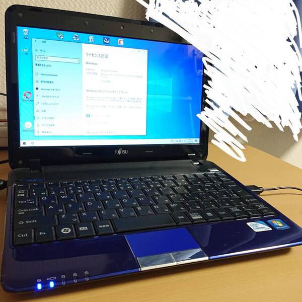 富士通 FMV LOOX BIBLO C/E50 認証 ネットブック PC core2 小型 mini ミニ