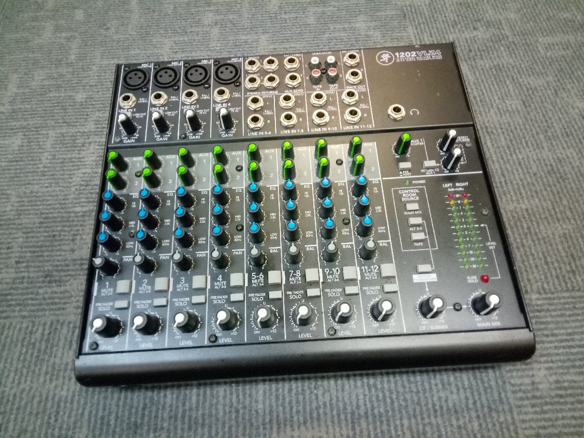MACKIE 1202-VLZ アナログミキサー 12チャンネル