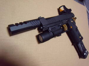 PDI コンペンセイター CCW14mm 検索 ハイキャパ レースガン 仏壇 カラー ゴールド TAPPAIRSOFT 3Dプリンタ MEU 東京 マルイ 1911
